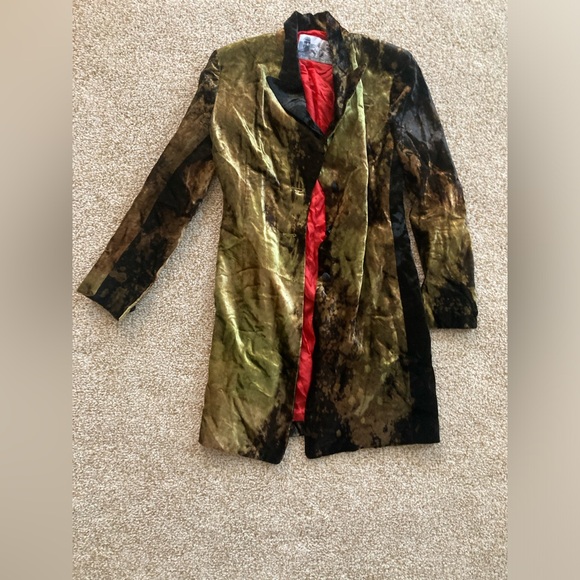 Fiorella Venezia velvet Jacket. Made in Italy.